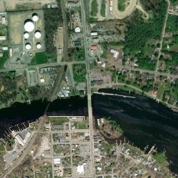 Brewerton map(satellite map)
