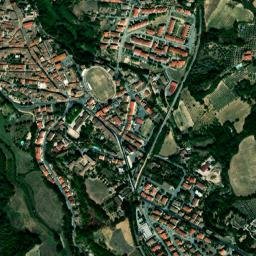 Asciano map(satellite map)