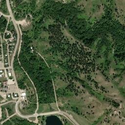 Rosebud map(satellite map)