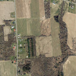 Huron New York High Resolution Satellite Map