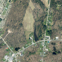 North Bay New York High Resolution Satellite Map