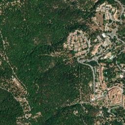Ramatuelle map(satellite map)