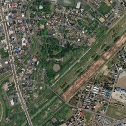Tōbetsu map(satellite map)