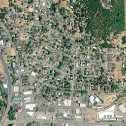 Roseburg map(satellite map)