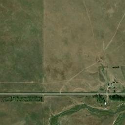 U.S. 18 Martin SD 57551 America High Resolution Satellite Map