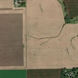 Satellite view of Lake Windsor Country Club