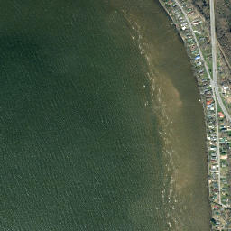 Edgewater Beach New York High Resolution Satellite Map