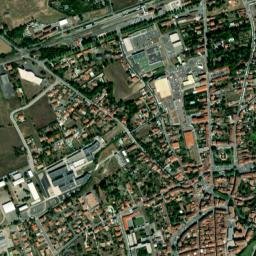 Cazères map(satellite map)
