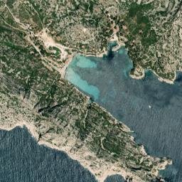 Sormiou map(satellite map)