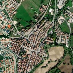 Castelraimondo map(satellite map)