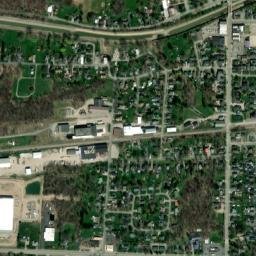 Middleport map(satellite map)