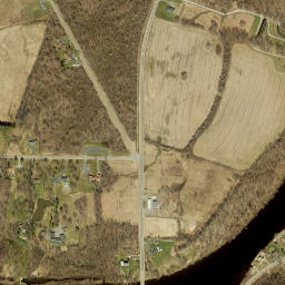 Oak Orchard New York High Resolution Satellite Map