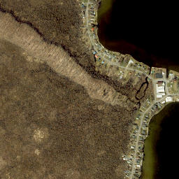 Sandy Bay New York High Resolution Satellite Map