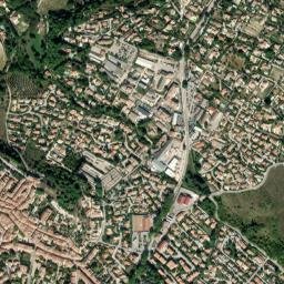 Le Beausset map(satellite map)