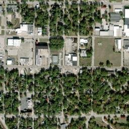 Muskegon Heights map(satellite map)