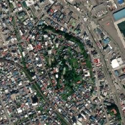Otaru map(satellite map)