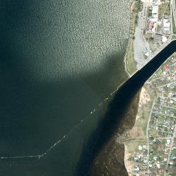 Sylvan Beach New York High Resolution Satellite Map