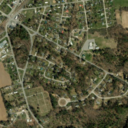 Gansevoort New York High Resolution Satellite Map