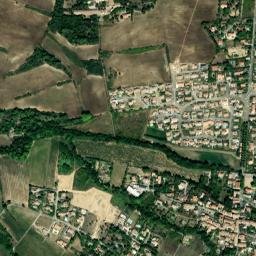 Cazilhac map(satellite map)