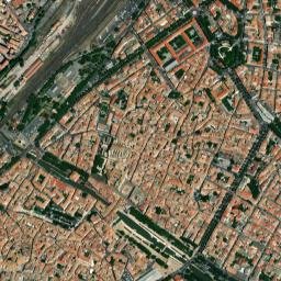 Narbonne map(satellite map)