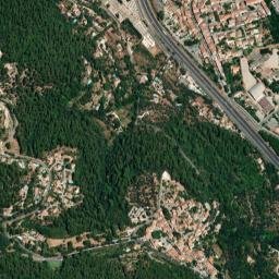 Solliès-Ville map(satellite map)