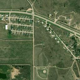 Oglala map(satellite map)