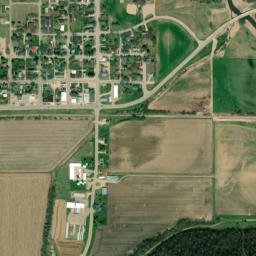 North Street, Blue River, WI 53518, USA High Resolution Satellite Map