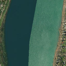 Riverside Manors New York High Resolution Satellite Map