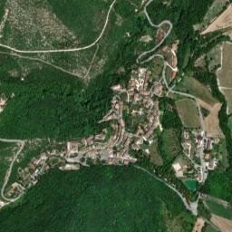 Serrapetrona map(satellite map)