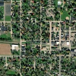 Spring Green map(satellite map)
