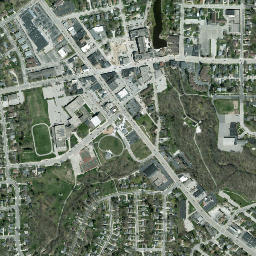Menomonee Falls map(satellite map)