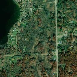 Barnes Lake-Millers Lake map(satellite map)