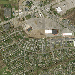 Moyers Corners New York High Resolution Satellite Map