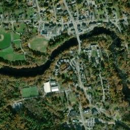 Henniker map(satellite map)