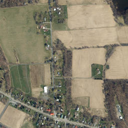 Meridian New York High Resolution Satellite Map