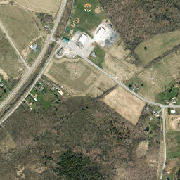 Starks Landing New York High Resolution Satellite Map