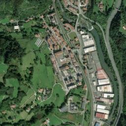 Anoeta map(satellite map)