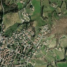 Valfabbrica map(satellite map)
