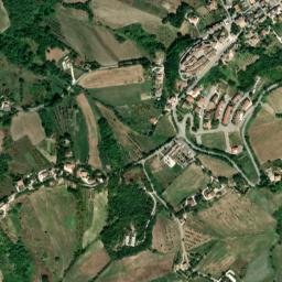 Colmurano map(satellite map)