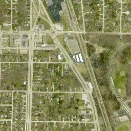 Brown Deer map(satellite map)