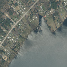 Cranberry Creek New York High Resolution Satellite Map