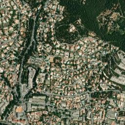 Bandol map(satellite map)
