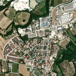 Caldarola map(satellite map)