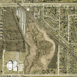 4400-4532 West Good Hope Road, Brown Deer High Resolution Satellite Map