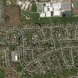 Bayberry New York High Resolution Satellite Map