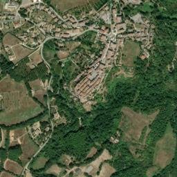 Monticiano map(satellite map)