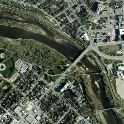 Brantford map(satellite map)