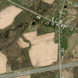 Lowell New York High Resolution Satellite Map