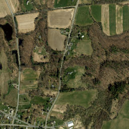 Bacon Hill New York High Resolution Satellite Map