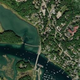 York Harbor map(satellite map)